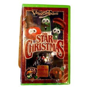 VeggieTales VHS The Star of Christmas Movie Sealed 2002